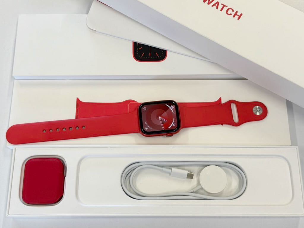 即決 RED Apple watch Series6 40mm レッドアルミニウム GPS+ 即決 RED Apple watch Series6 40mm レッドアルミニウム GPS+