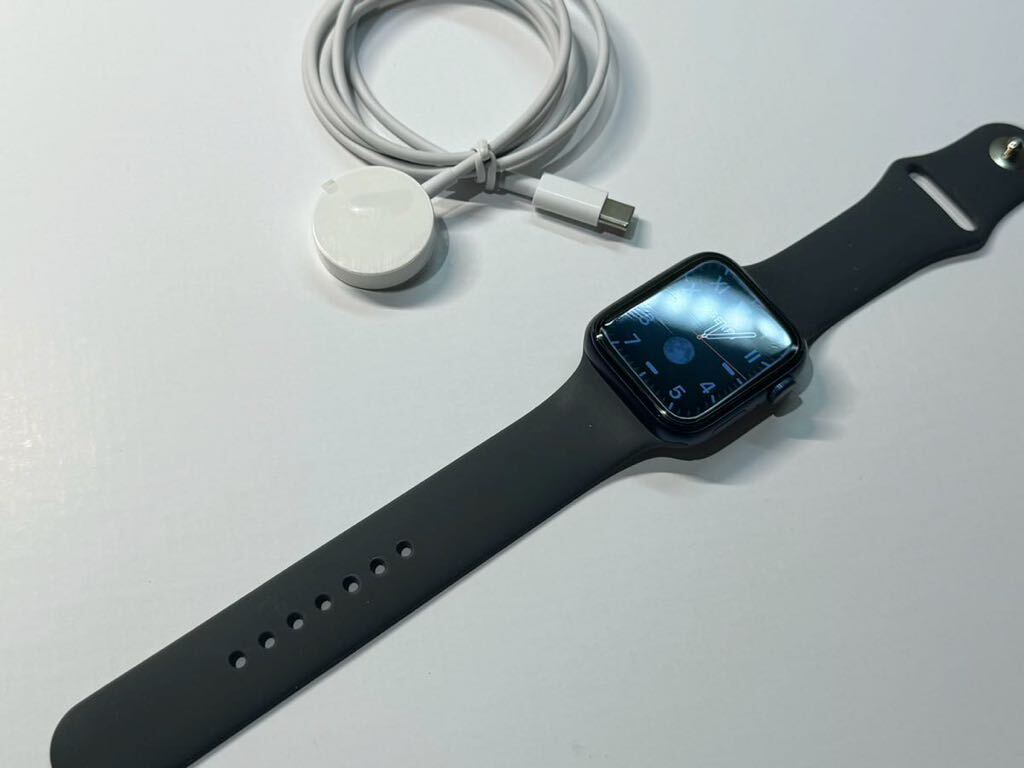 ☆即決 Apple Watch series6 44mm 青 ブルーアルミニウム アップルウォッチ GPS+Cellularモデル シリーズ6 585_画像2