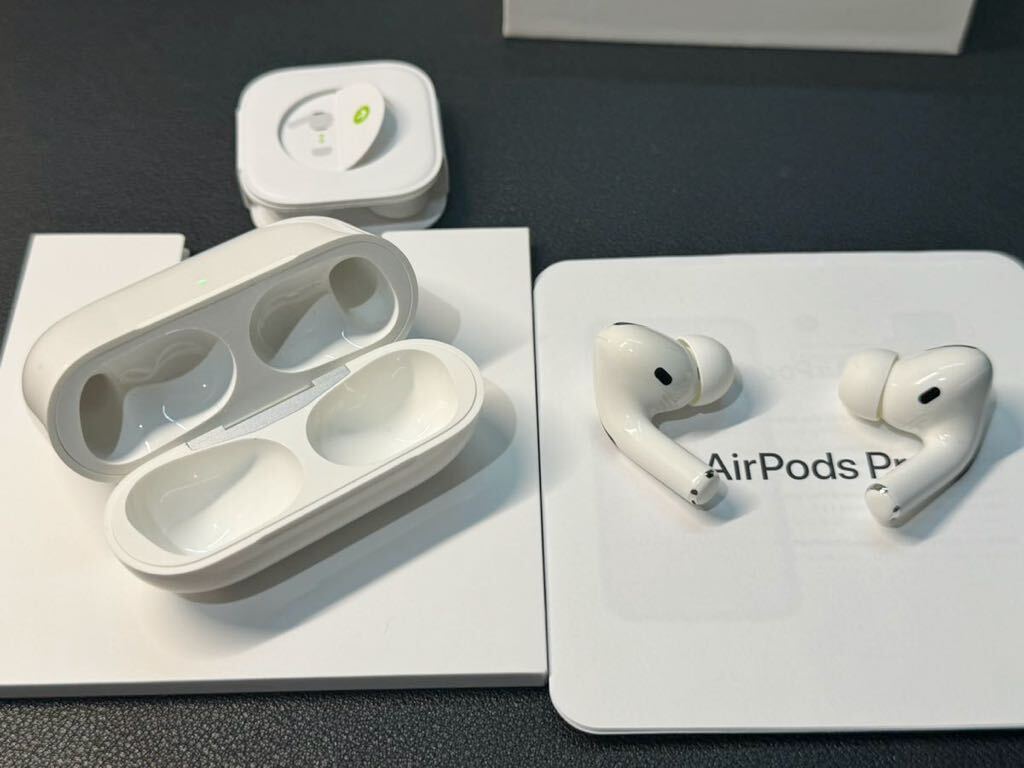 即決 美品 Apple AirPods Pro 第1世代 Bluetooth ワイヤレス イヤホン エアポッズ アップル 正規品 592_画像4