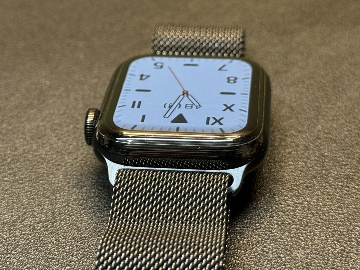 即決 オススメ Apple watch Series5 40mm ブラックステンレス 即決 オススメ Apple watch Series5 40mm ブラックステンレス