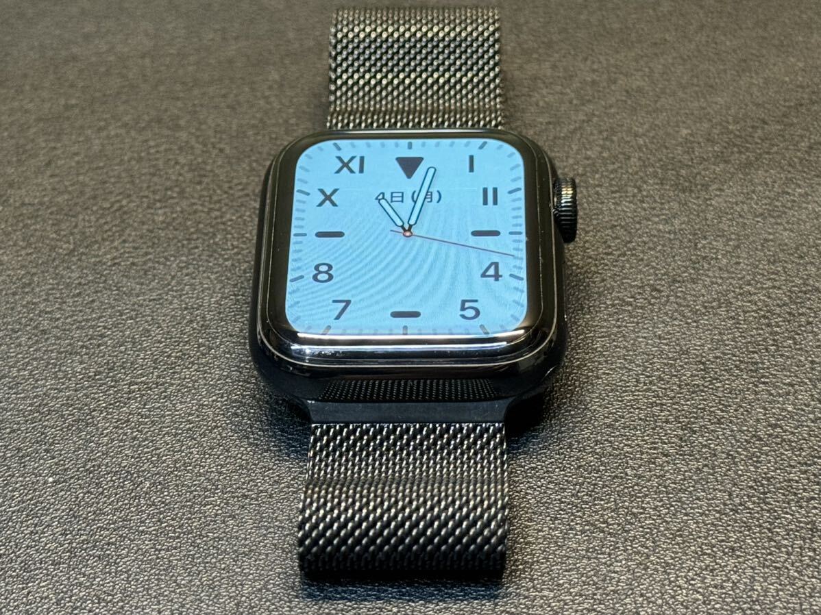 即決 オススメ Apple watch Series5 40mm ブラックステンレス 即決 オススメ Apple watch Series5 40mm ブラックステンレス