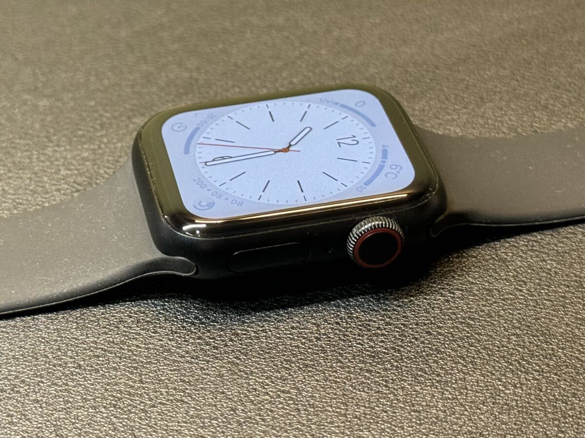 ☆即決 美品 バッテリー100% Apple Watch SE2 40mm ミッドナイトアルミニウム アップルウォッチ GPS+Cellularモデル 490_画像4