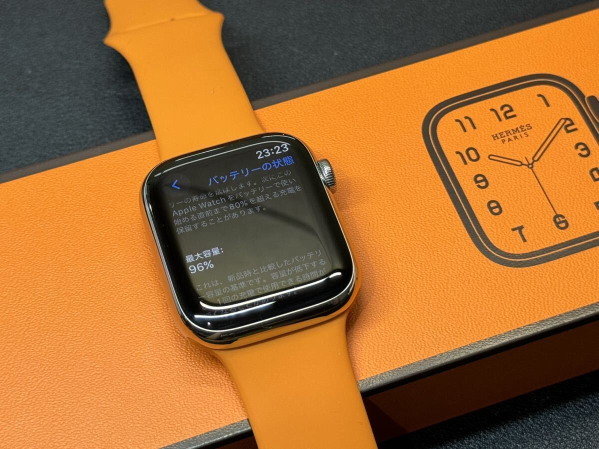 即決 美品 バッテリー96% Apple Watch series8 HERMES 45mm 即決 美品 バッテリー96% Apple Watch series8 HERMES 45mm