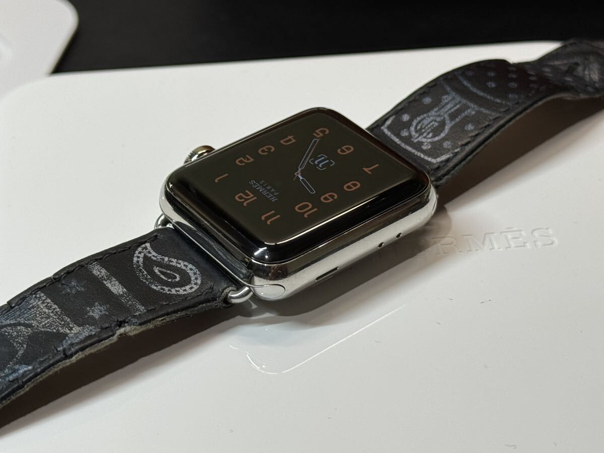 即決 Apple watch HERMES Series3 エプロンドール 純正オレンジ 即決 Apple watch HERMES Series3 エプロンドール 純正オレンジ