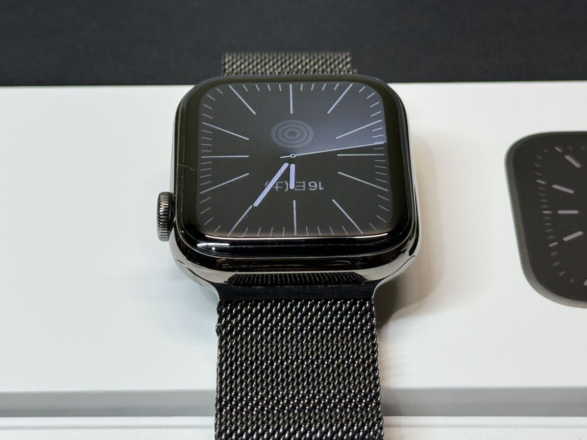 即決 美品 Apple watch Series6 44mm グラファイトステンレス 即決 美品 Apple watch Series6 44mm グラファイトステンレス