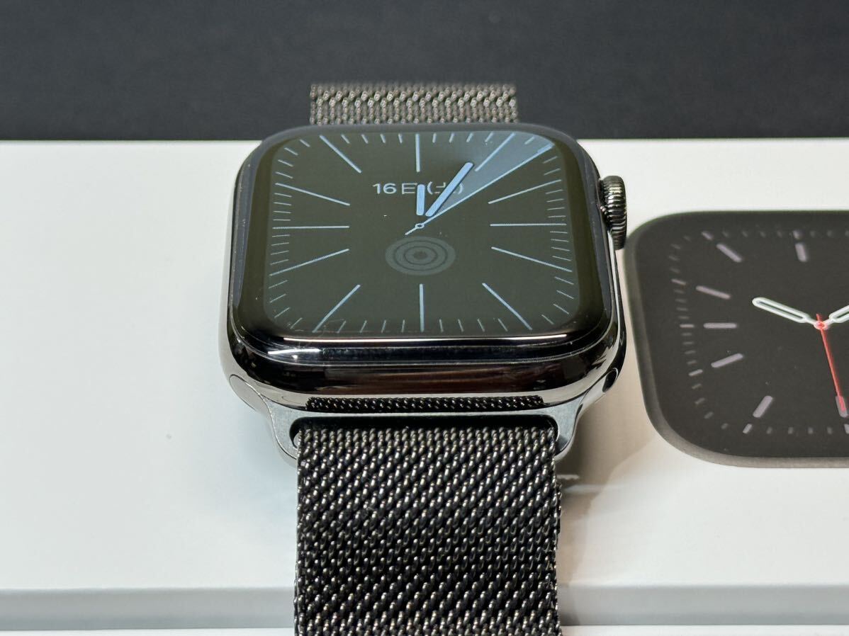 即決 美品 Apple watch Series6 44mm グラファイトステンレス 即決 美品 Apple watch Series6 44mm グラファイトステンレス