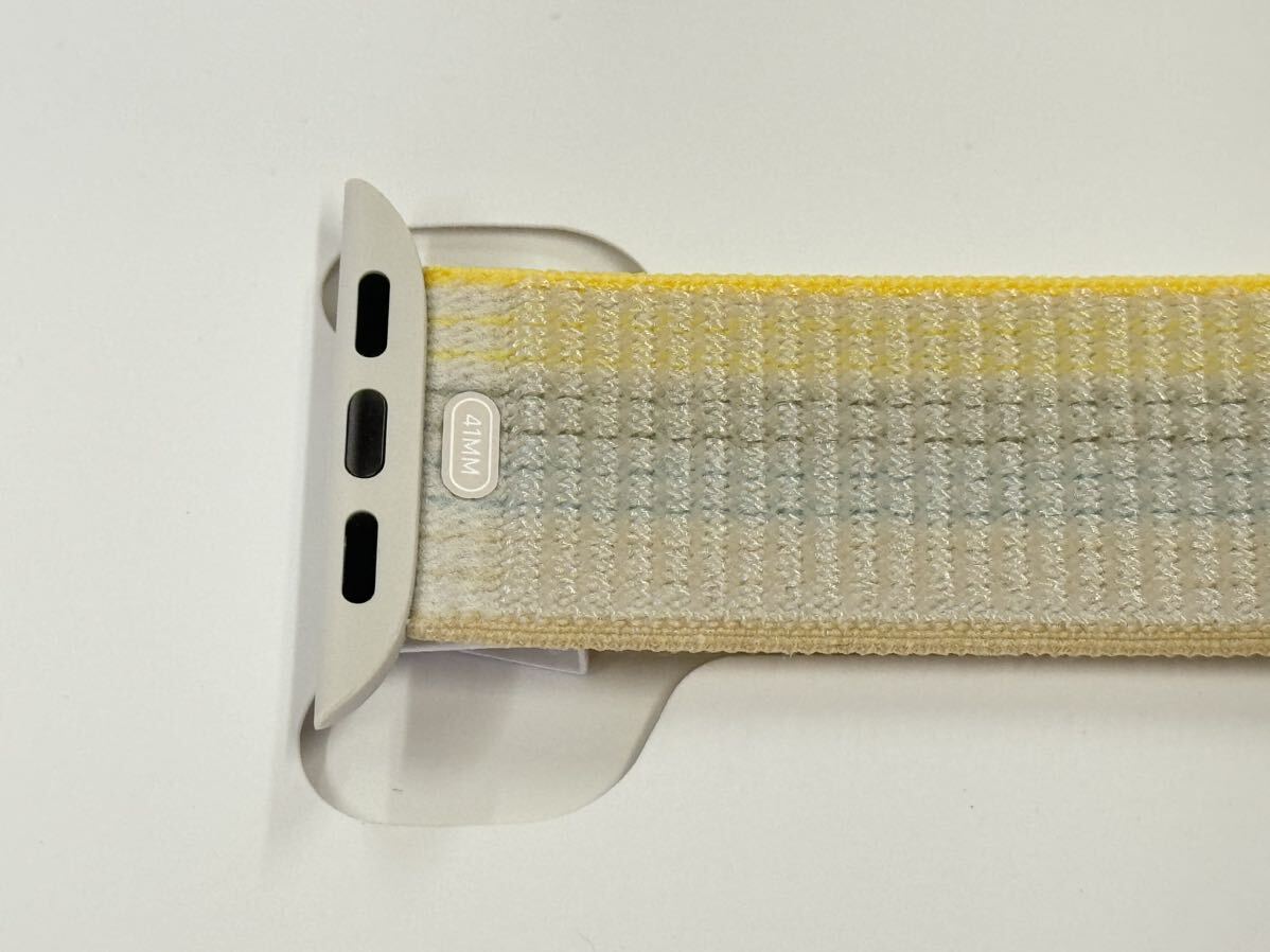 即決 美品 純正 Apple watch スターライト スポーツループ 41mm 即決 美品 純正 Apple watch スターライト スポーツループ 41mm