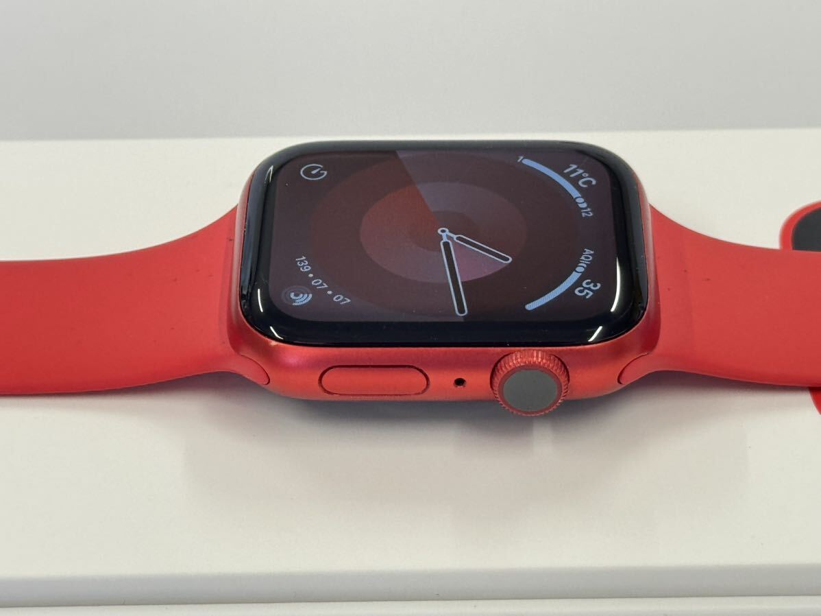 ☆即決 RED Apple watch Series6 40mm レッドアルミニウム GPS+Cellular アップルウォッチ シリーズ6 579_画像4