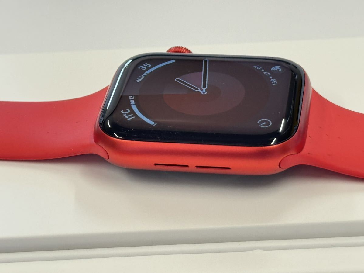 即決 RED Apple watch Series6 40mm レッドアルミニウム GPS+ 即決 RED Apple watch Series6 40mm レッドアルミニウム GPS+