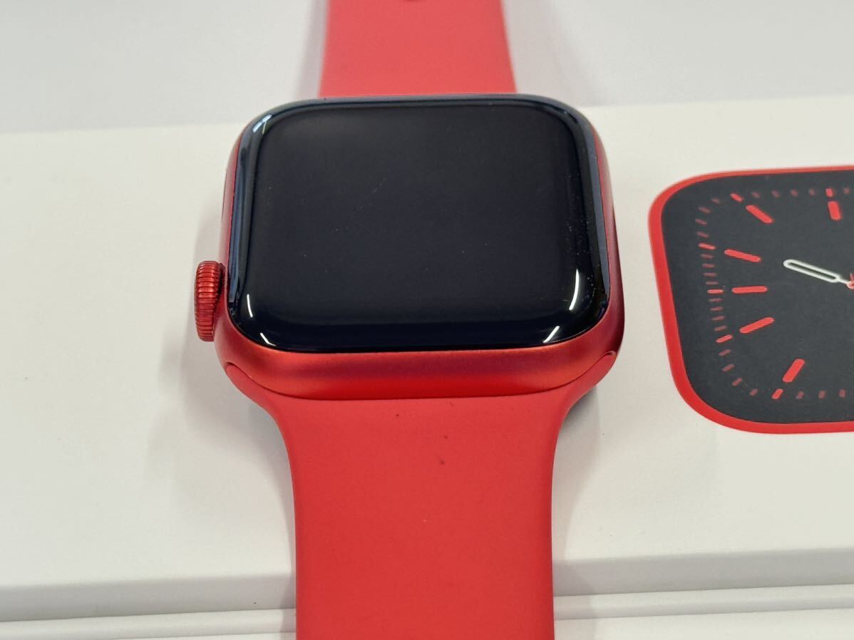 即決 RED Apple watch Series6 40mm レッドアルミニウム GPS+ 即決 RED Apple watch Series6 40mm レッドアルミニウム GPS+