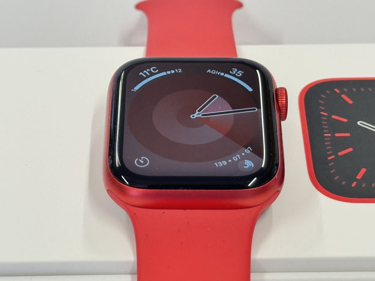 ☆即決 RED Apple watch Series6 40mm レッドアルミニウム GPS+Cellular アップルウォッチ シリーズ6 579_画像3