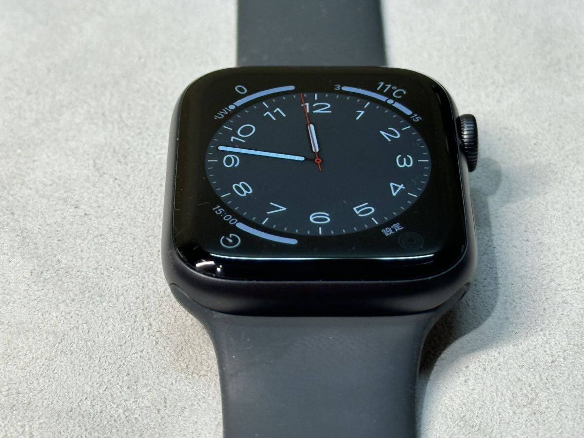 ☆即決 美品 オススメ Apple watch Series5 44mm スペースグレイアルミニウム GPS+Cellularモデル アップルウォッチ シリーズ5 583