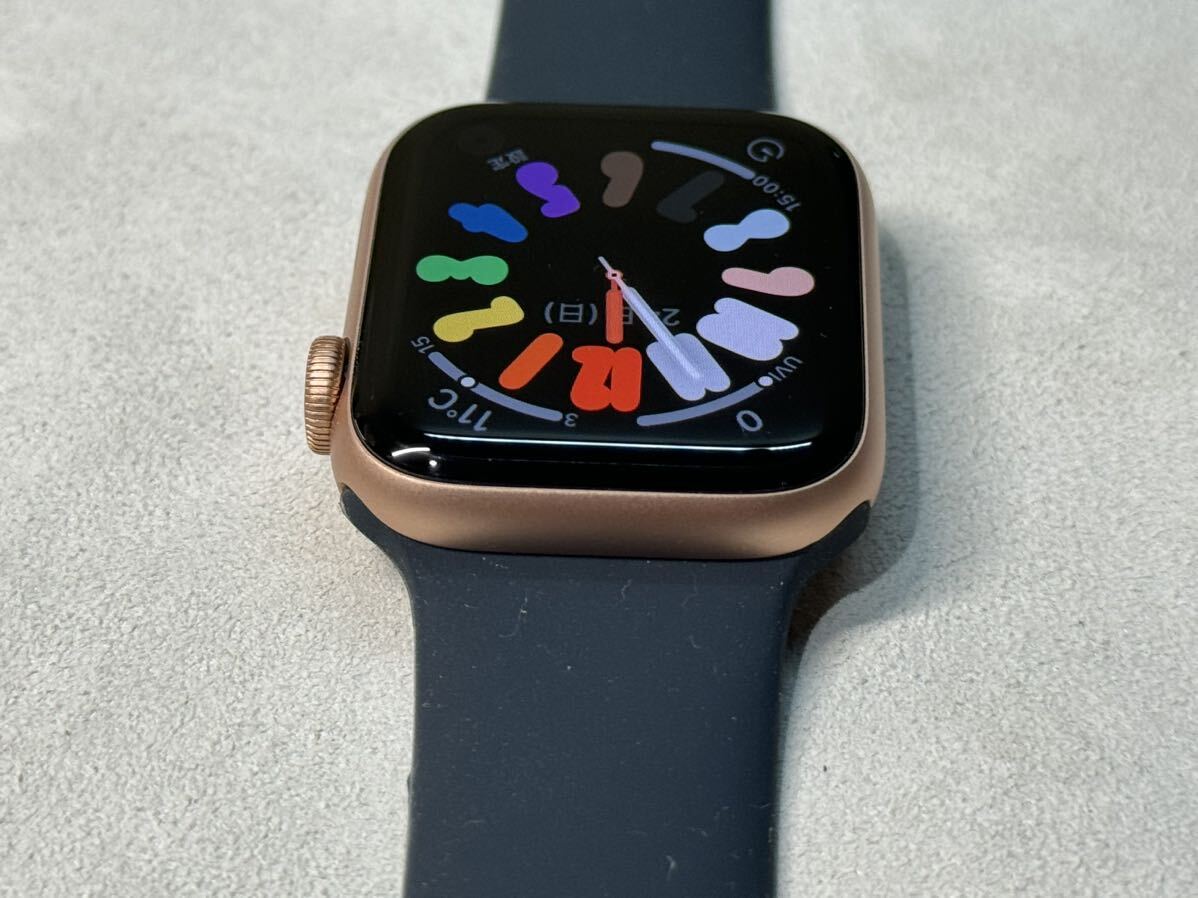 ☆即決 美品 オススメ Apple watch Series5 40mm ゴールドアルミニウム GPS+Cellularモデル アップルウォッチ シリーズ5 581_画像5