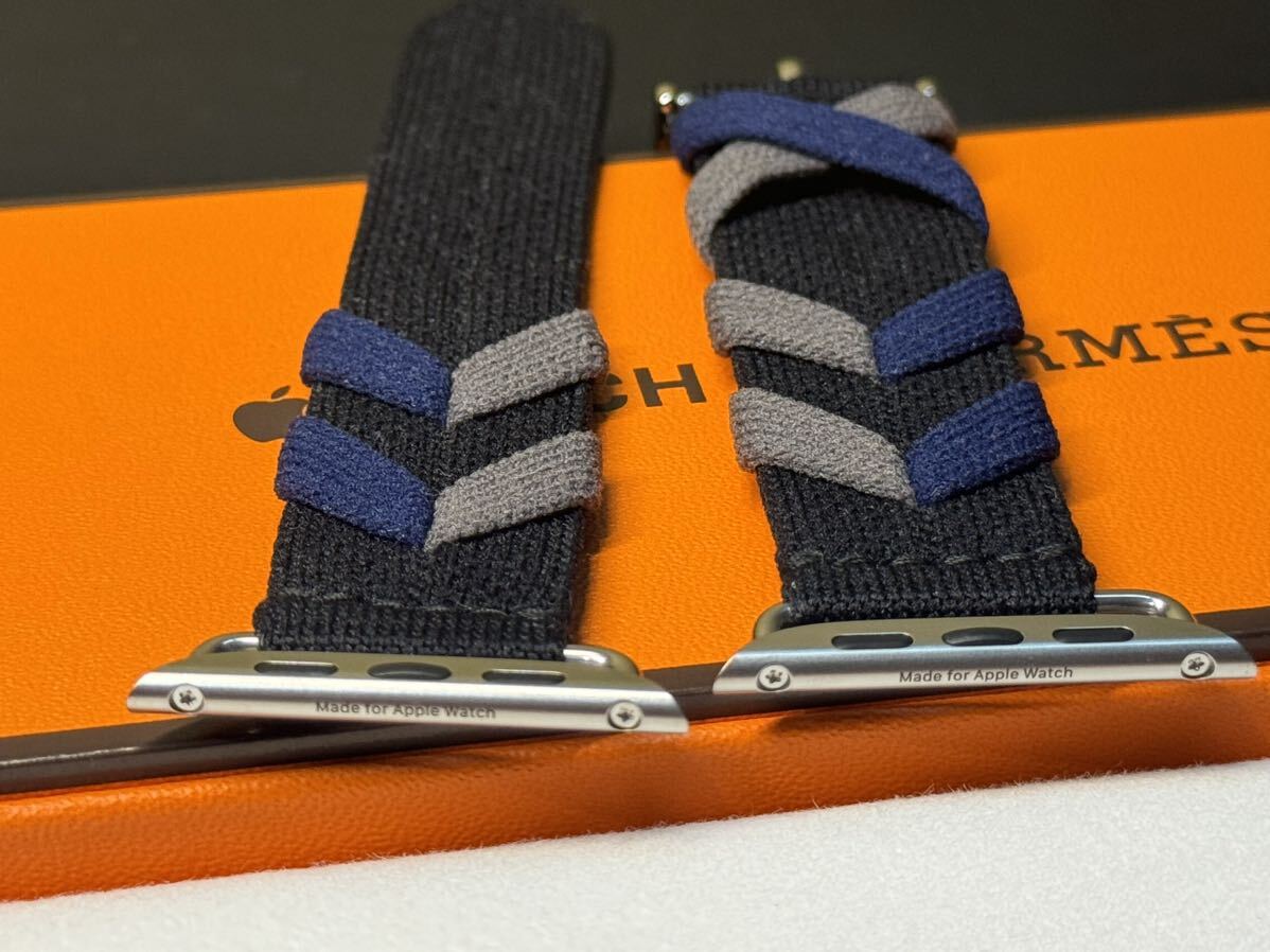 即決 未使用 Apple watch HERMES エルメス ブリドン 黒 シンプル 即決 未使用 Apple watch HERMES エルメス ブリドン 黒 シンプル