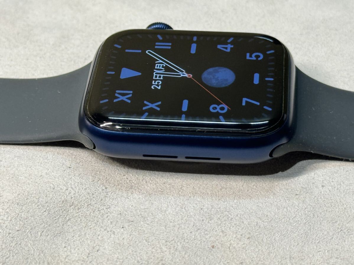 即決 Apple Watch series6 44mm 青 ブルーアルミニウム アップル 即決 Apple Watch series6 44mm 青 ブルーアルミニウム アップル