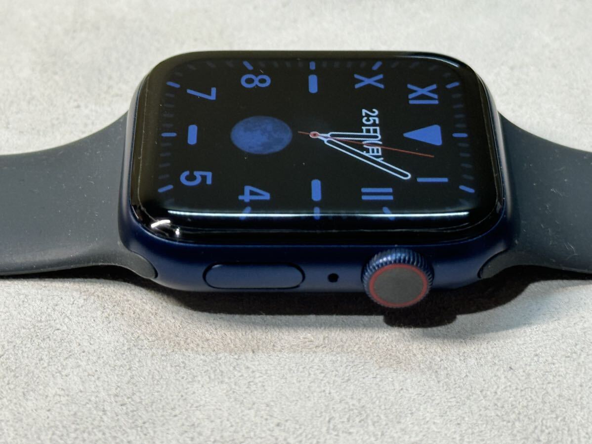 ☆即決 Apple Watch series6 44mm 青 ブルーアルミニウム アップルウォッチ GPS+Cellularモデル シリーズ6 585