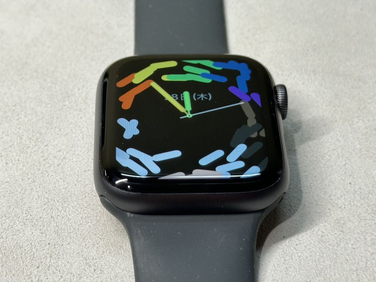 ☆即決 美品 おすすめ スペースグレイアルミニウム Apple watch Series4 GPS+Cellular 44mm アップルウォッチ 610