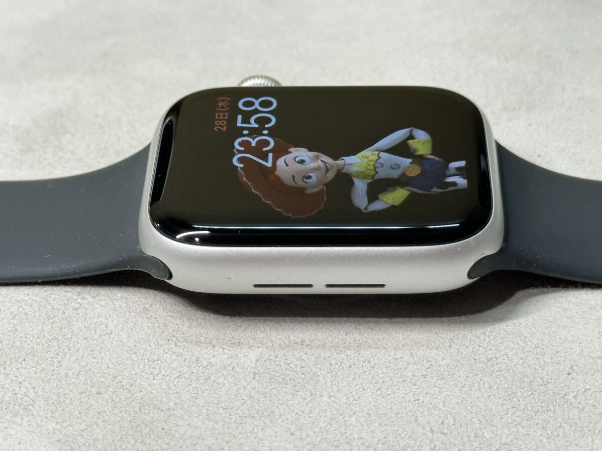 ☆即決 美品 オススメ バッテリー100％ Apple watch Series5 44mm シルバーアルミニウム GPSモデル アップルウォッチ シリーズ5 598_画像6