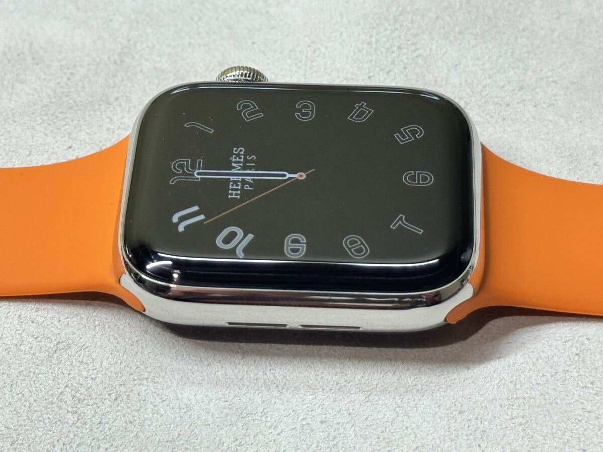 ☆即決 美品 Apple watch エルメス シリーズ4 アップルウォッチ HERMES Series4 44mm ステンレス GPS+Cellularモデル 658_画像6