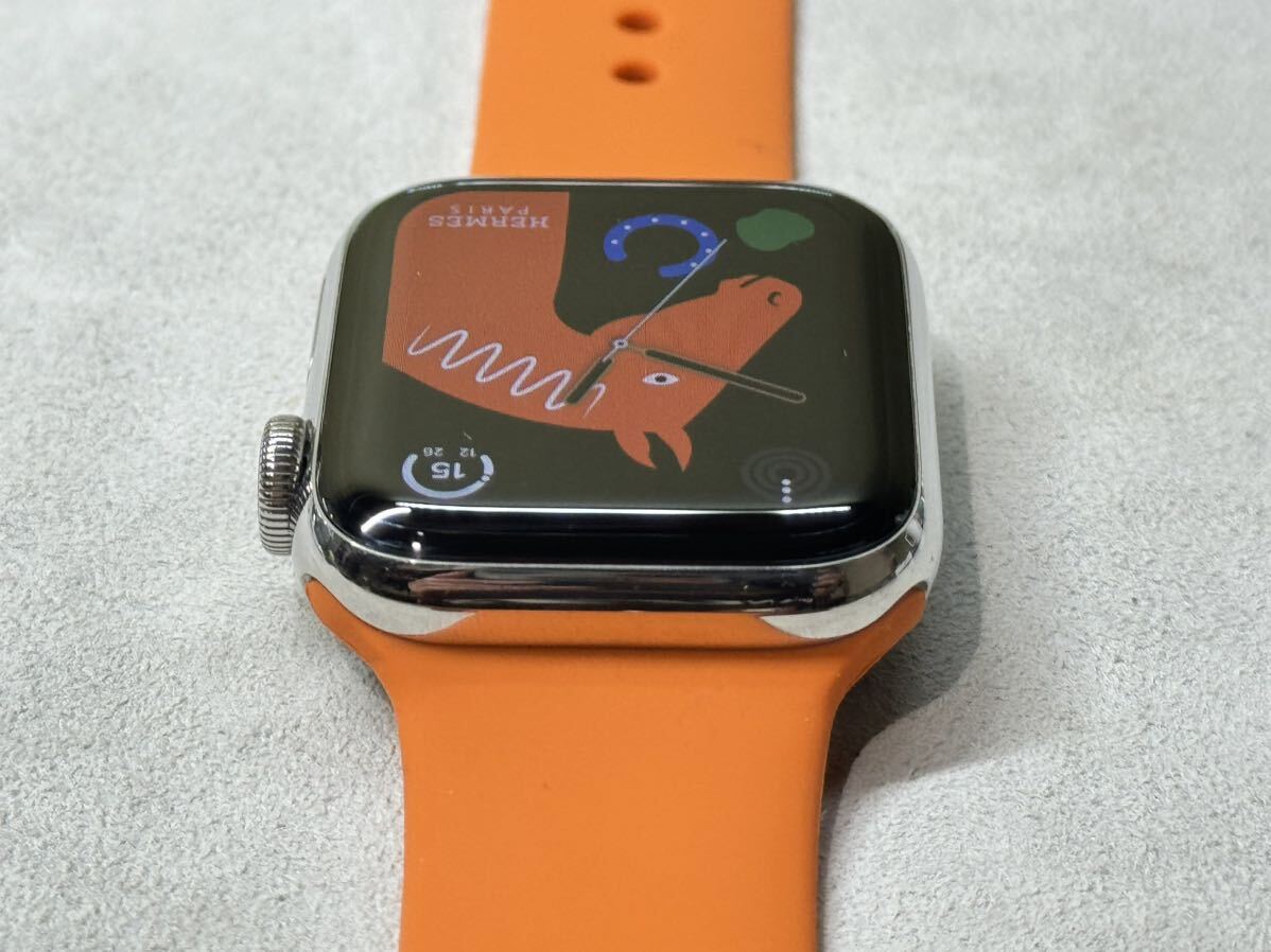 ☆即決 Apple watch エルメス シリーズ4 アップルウォッチ HERMES Series4 40mm ステンレス GPS+Cellularモデル 660_画像5