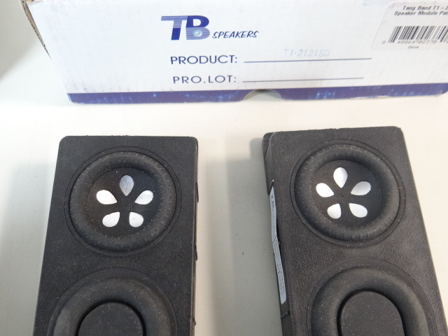 H1883  TANG BAND T1-2121SD x 2pz 1.5" Module TB Speakers 4ohm 2ペア 動作確認済み 【未使用品】 の画像9