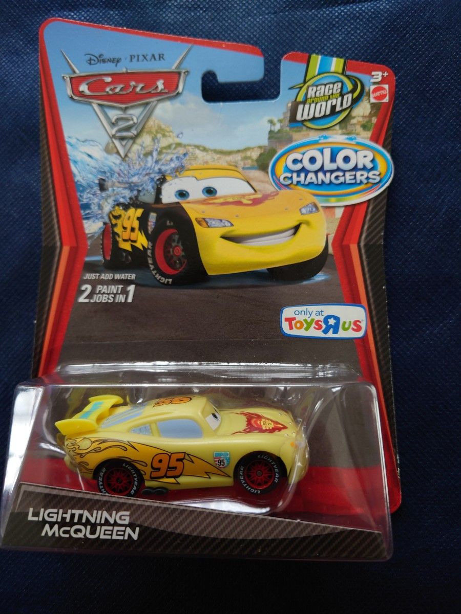 カーズ マテル LIGHTNING McQUEEN BLACK color changers カラーチェンジャーズ