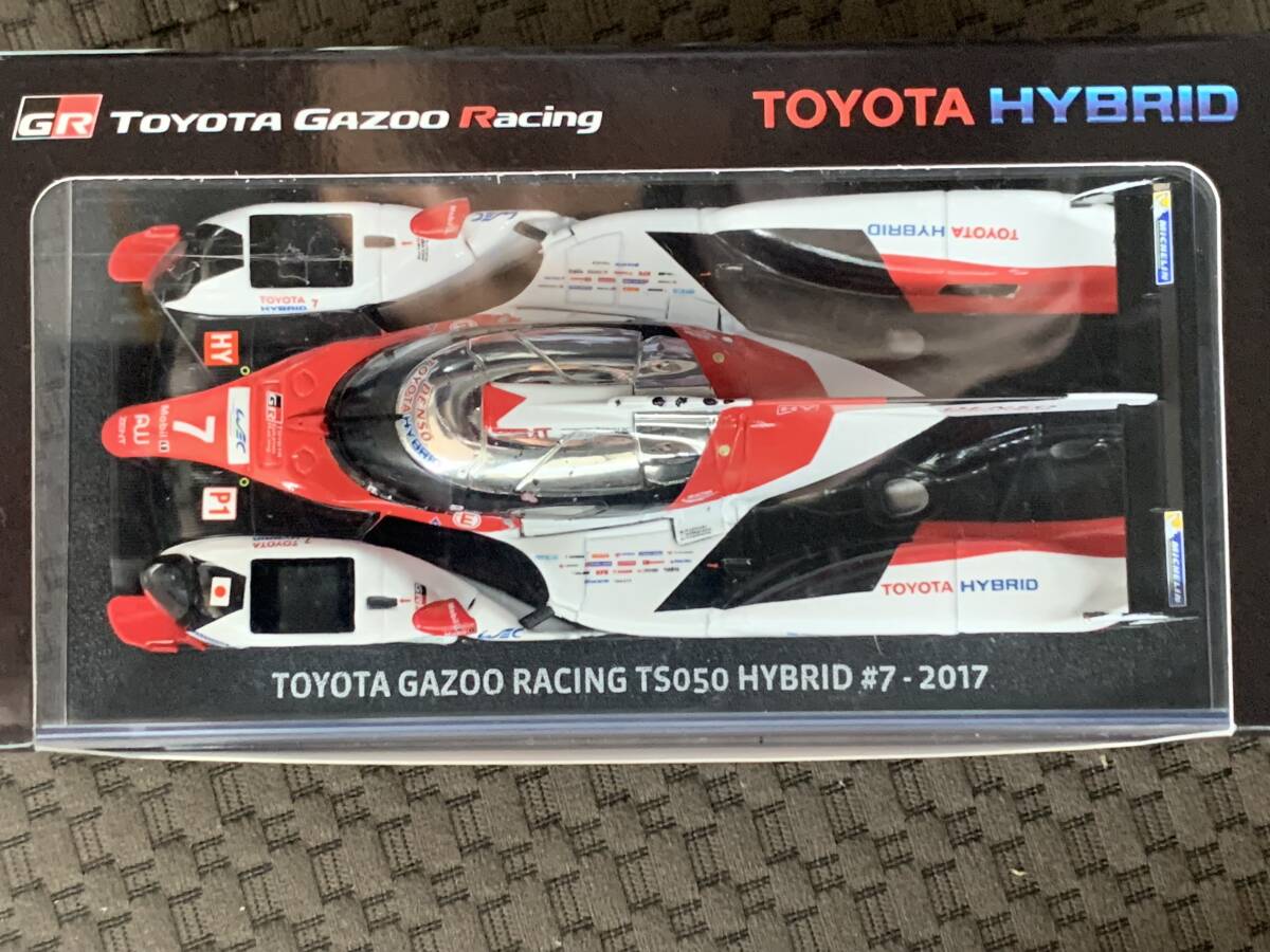 spark　1/43　トヨタ　GAZOO RACING TS050 HYBRID #7 2017　used 良品_画像2