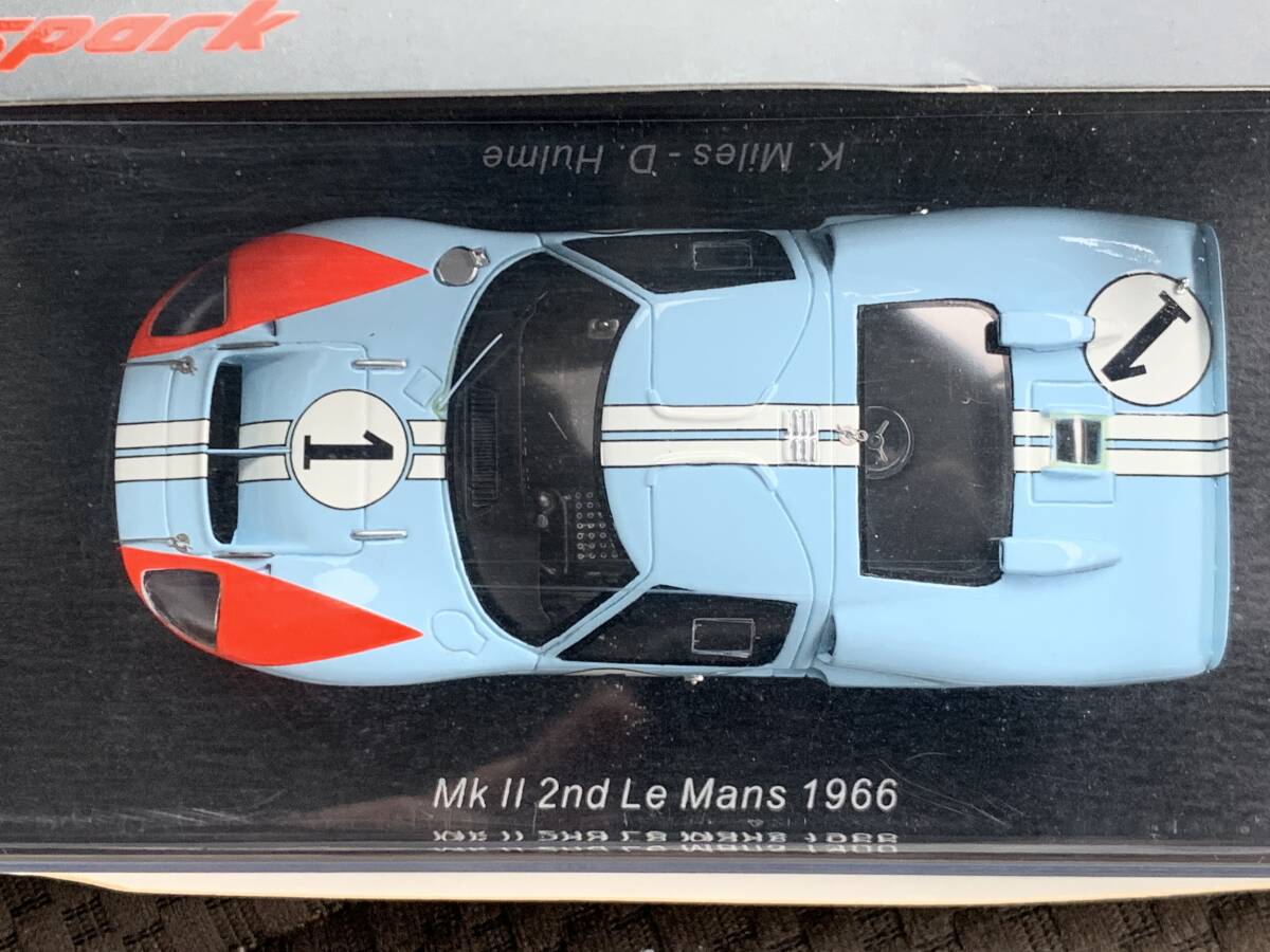 spark 1/43 フォード GT40 MK2 2nd 24H LM1966 #1 S4075 未使用の画像2