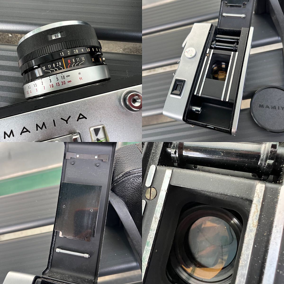 MAMIYA Super Deluxe本体 、MAMIYA-SEKOR 1:1.5 f=48mm レンズ 中古品_画像7