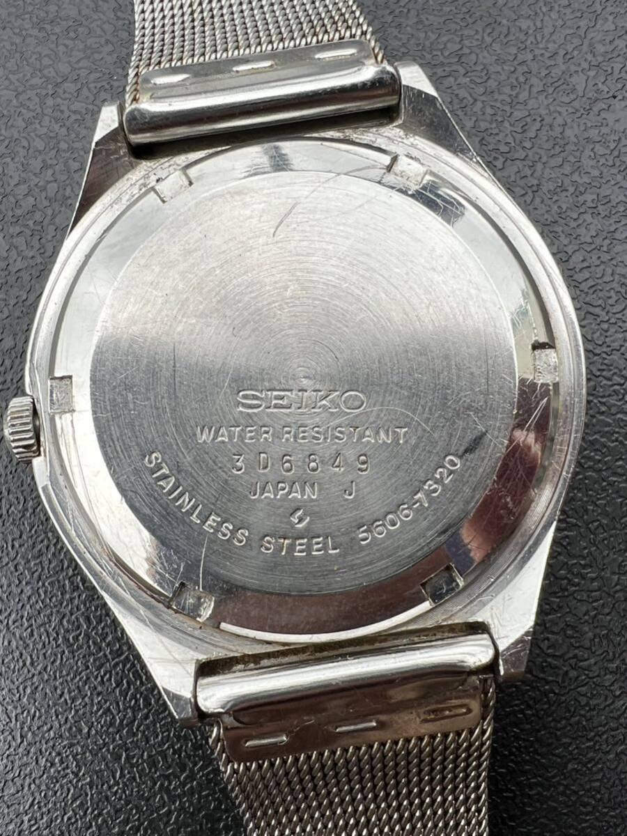 SEIKO LORD MATICロードマチック 23石5606-7320 3針時計 自動巻き メンズ　中古品 _画像4