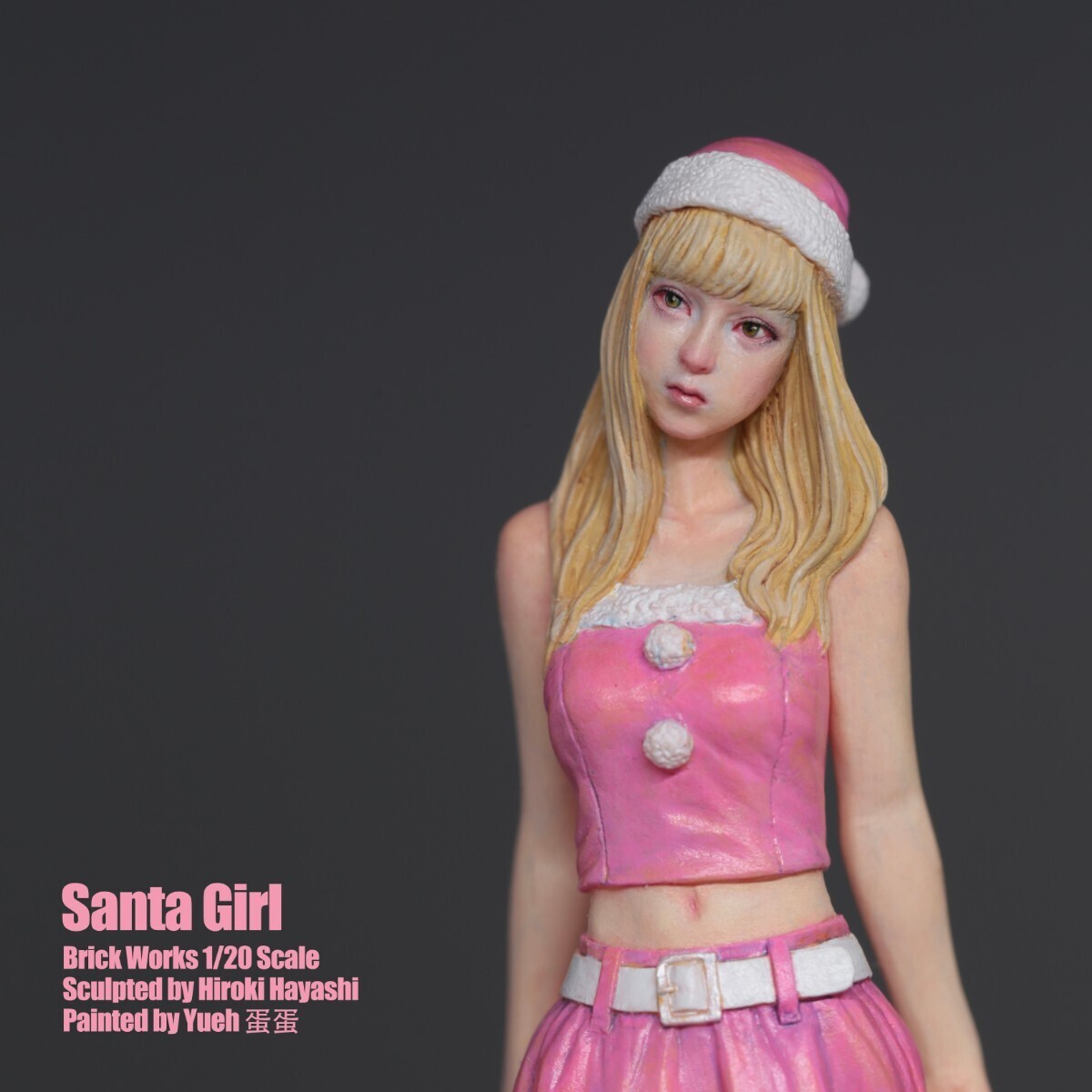B152 サンタガール 1/20スケール 塗装済完成品ブリックワークス 林浩己 Yahoo!オークション - サンタガール 1/20スケール 林浩己