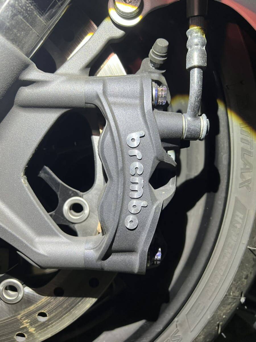 Brembo stylemaキャリパー　108MM ブレンボ　左右セット　スズキ　純正　新車外し　隼 _画像3