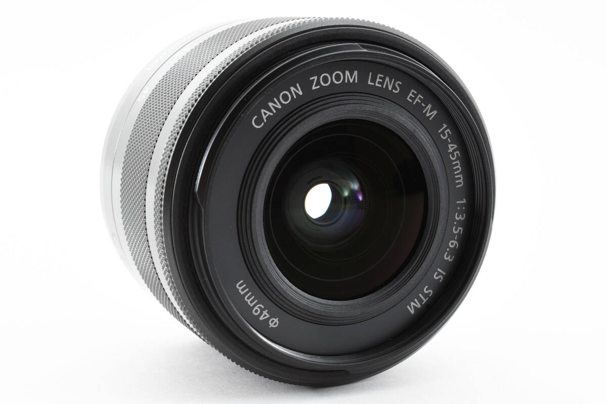 ◆新品級◆ Canon キャノン EF-M 15-45mm F3.5-6.3 IS STM ★カメラ専門店にて動作確認済み キヤノン _画像4