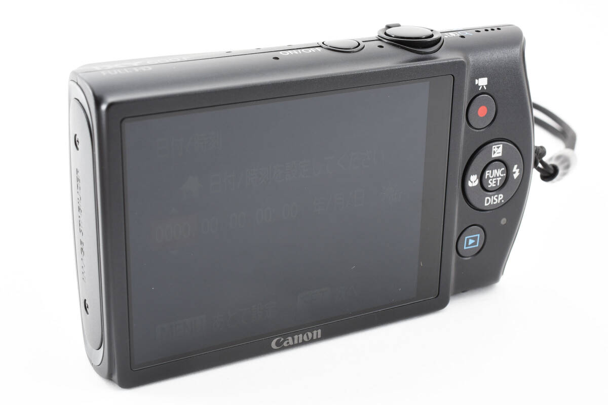 ★極美品 Canon IXY 600F ブラック PC1676 キヤノン イクシーコンパクトデジタルカメラ A116_画像7