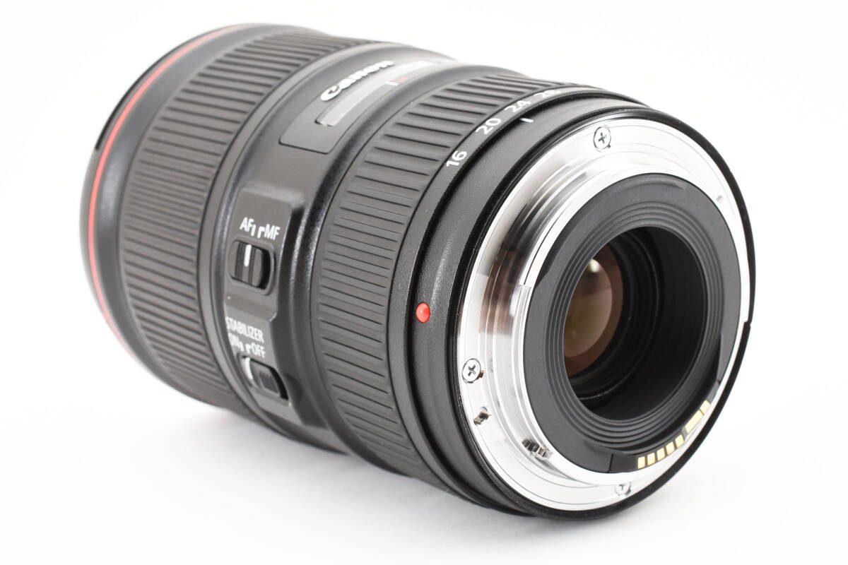 ◆新品級◆ Canon EF16-35mm 4L IS USM 超広角ズームレンズ ★専門店にて動作確認済み・カビクモリなし キヤノンキヤノン_画像7