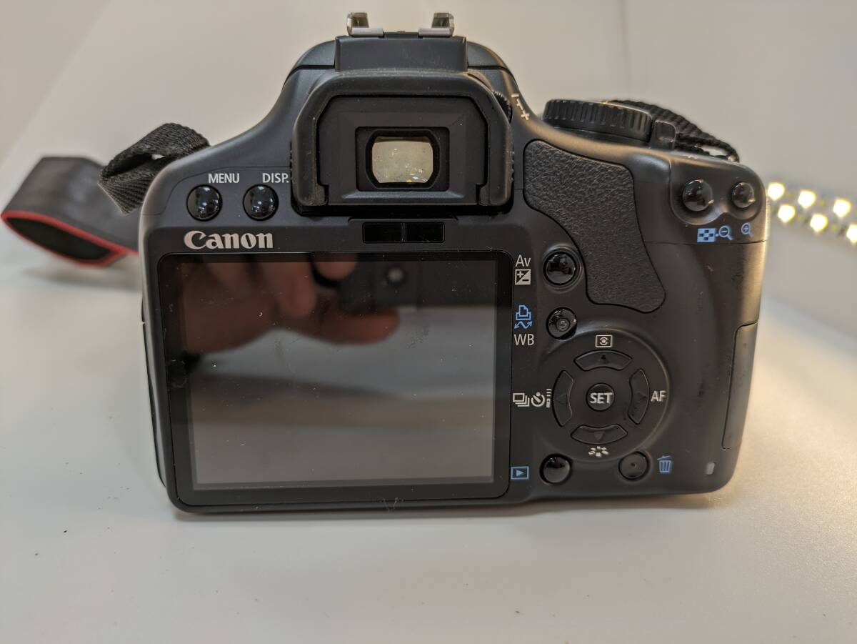 CANON キヤノン EOS Kiss X2 ダブルズームキット デジタル一眼レフカメラ EF-S /18-55mm 3.5-5.6 55-250mm 4-5.6 レンズｗ_画像4