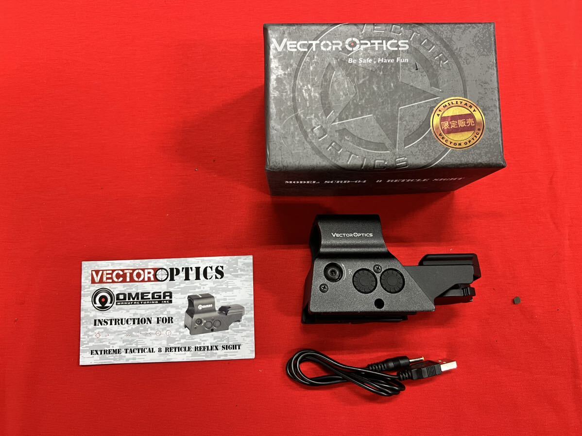 Vector Optics ベクターオプティクス　OMEGA 8Reticle オメガ　ドットサイト