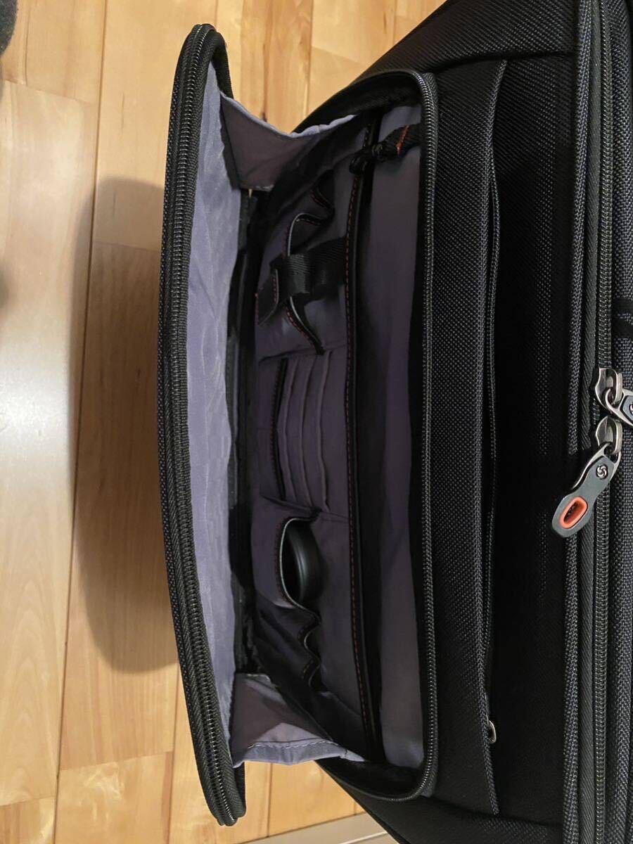 【サムソナイト SAMSONITE】スーツケース キャリーケース ビジネスバッグ 機内持込 仕切り付き_画像7