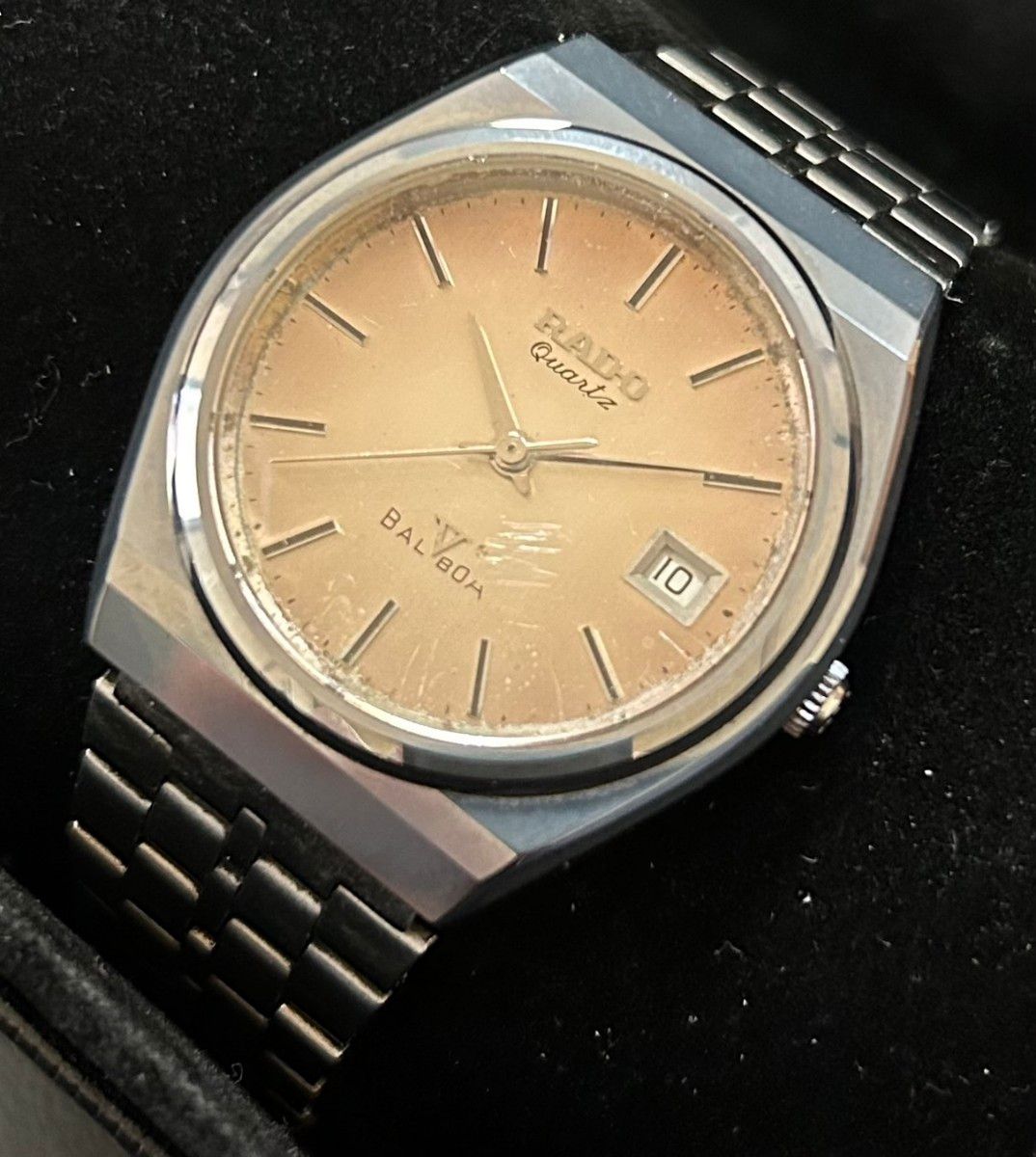 RADO ラドー バルボア 超硬ケース シルバー文字盤 メンズ RADO ラドー バルボア 超硬ケース シルバー文字盤 メンズ