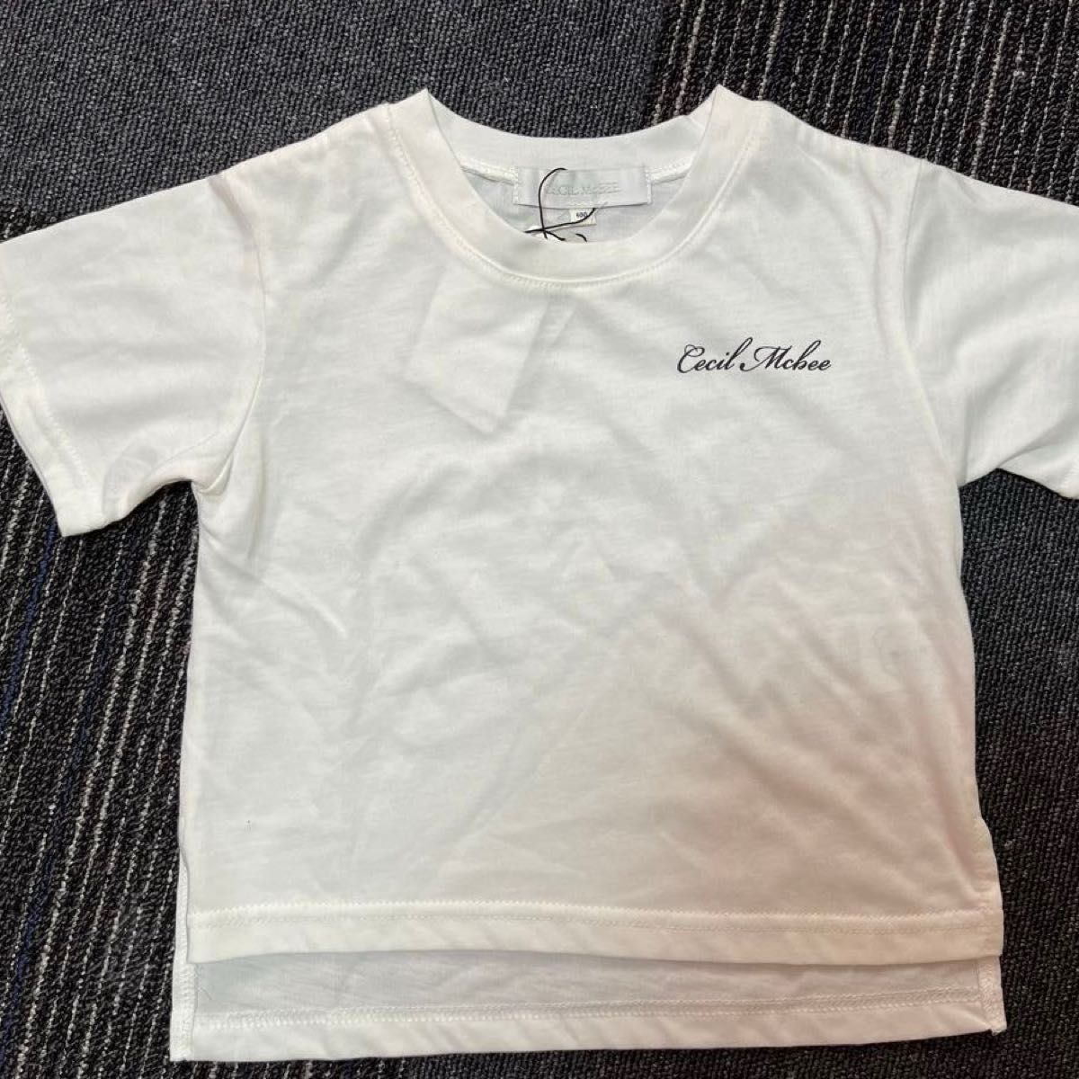 【未使用】CECIL McBEE 半袖パーカー Tシャツ 2枚組 100cm