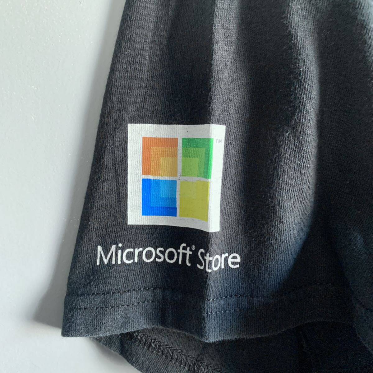 Microsoft I’M A PC 2008 企業Tシャツ マイクロソフト ブラック M Gildan ボディー ヴィンテージ プロモーション