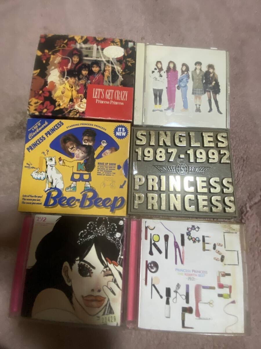 PRINCESS PRINCESS ( Princess Princess ) лучший альбом 2CD THE REBIRTH BEST~ повторный .~ с поясом оби Junk + лучший альбом + альбом 