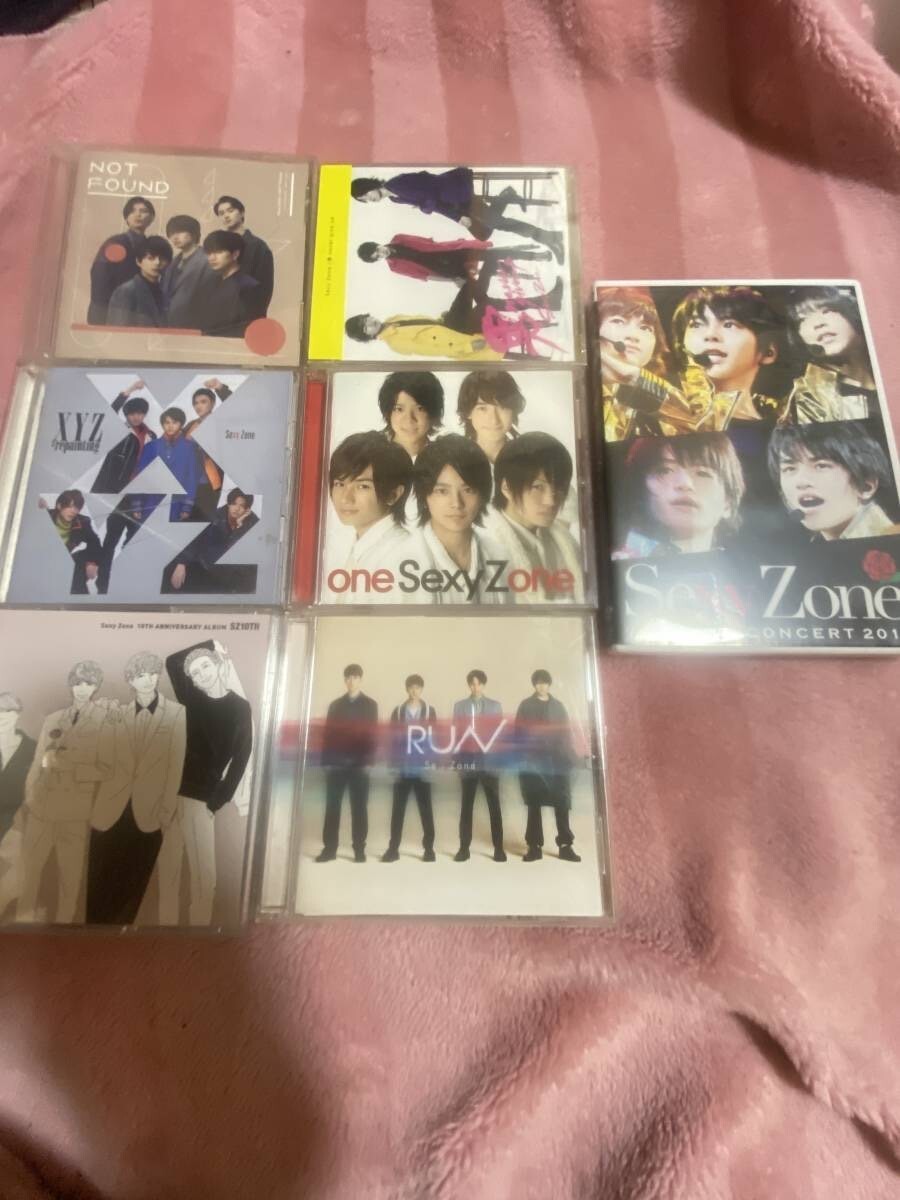 SEXY ZONE (セクシーゾーン）DVD+ベストアルバム 3CD +アルバム 2CD+アルバム CD+シングル CD計7枚セット_画像1