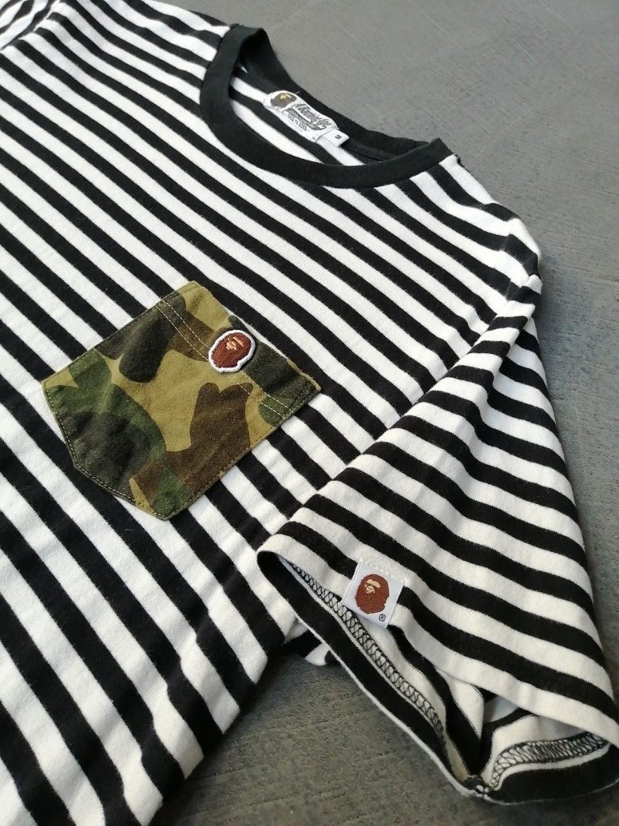 A BATHING APE　アベイシングエイプ　半袖Ｔシャツ　メンズM