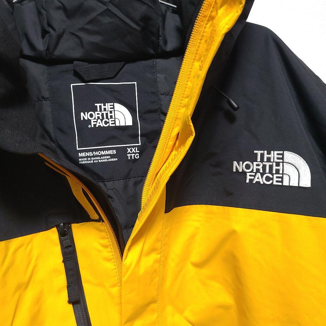 3XL 新品 アメリカ ノースフェイス ジャケット オレンジ イエロー SUMMIT GOLD 限定 USA THE NORTH FACE スキー 登山 マウンテン