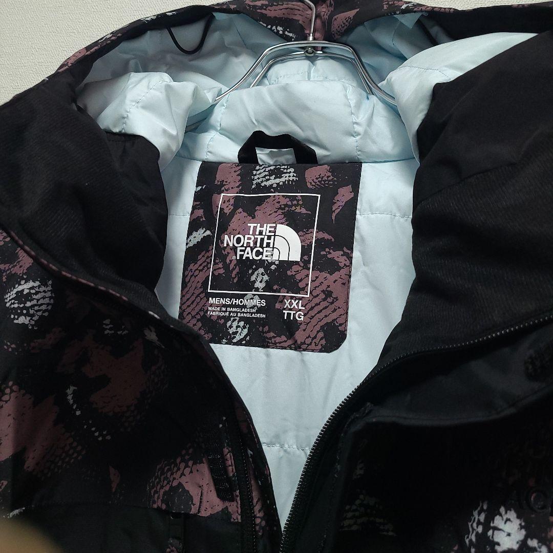 3XL 新品 アメリカ ノースフェイス ジャケット パイソン 蛇 マウンテン the north face usa スキー スノボ ナイロンパーカー