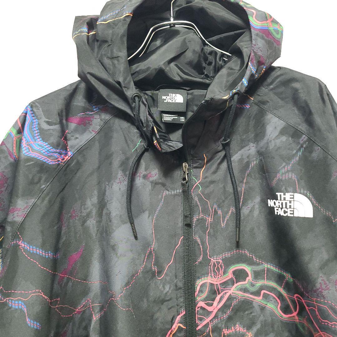 3XL 新品 アメリカ ノースフェイス ナイロンパーカー ジャケット 黒 新品 the north face usa 