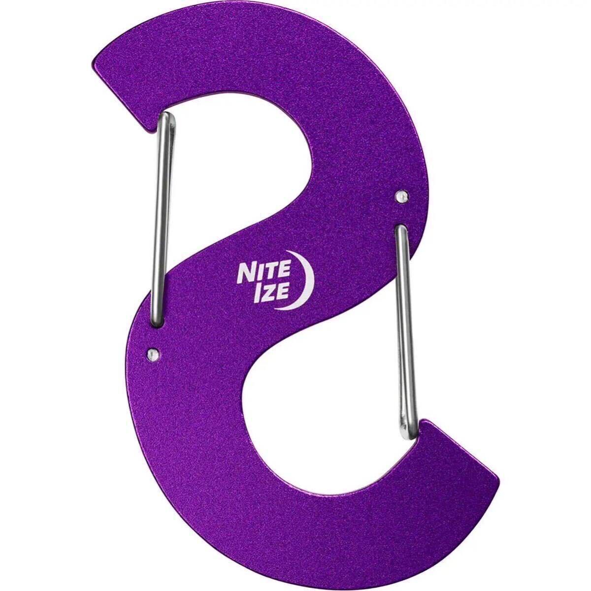 未使用】Supreme 21FW Week13 Nite Ize S Logo Keychain Purple 未使用】Supreme 21FW Week13 Nite Ize S Logo Keychain Purple