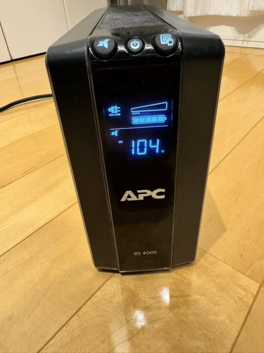 APC 無停電電源装置　電源バックアップ　APC RS400S