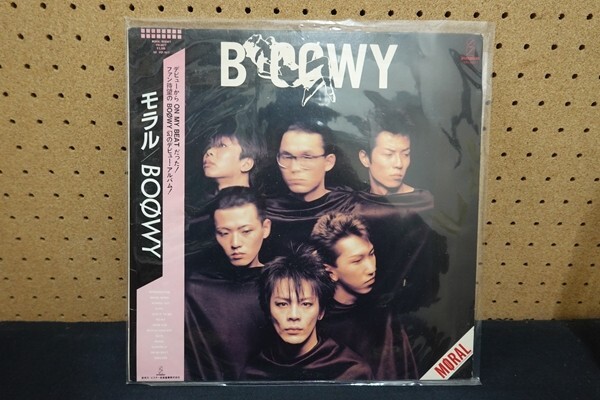 Ed03/LP/レコード■Boowy ボウイ モラル_画像1